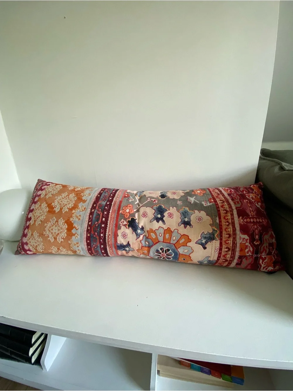 Anthropology Accent Lumbar Pillow-COVER ONLY
